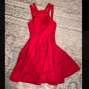 Red formal dress!